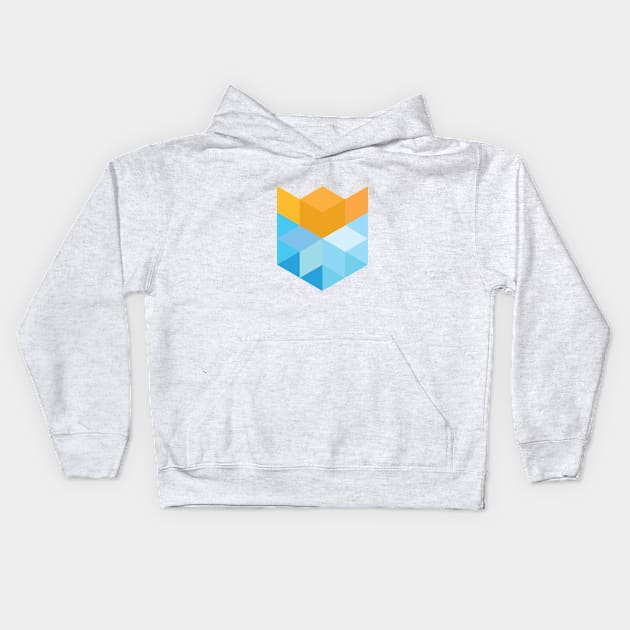 Roo's Winterlands Logo Kids Hoodie by rlbrown